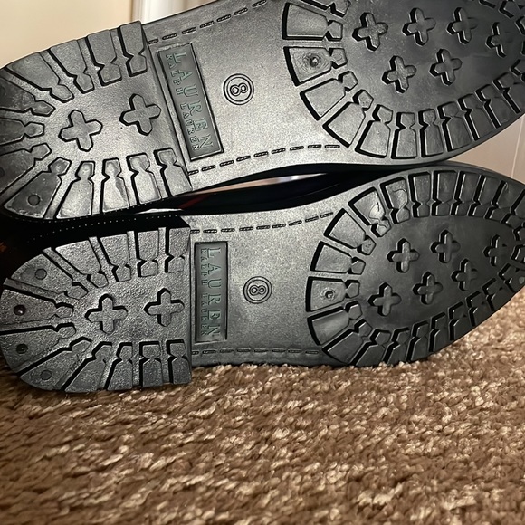 High Calf Plaid Ralph Lauren Rain Boots. - Picture 4 of 6